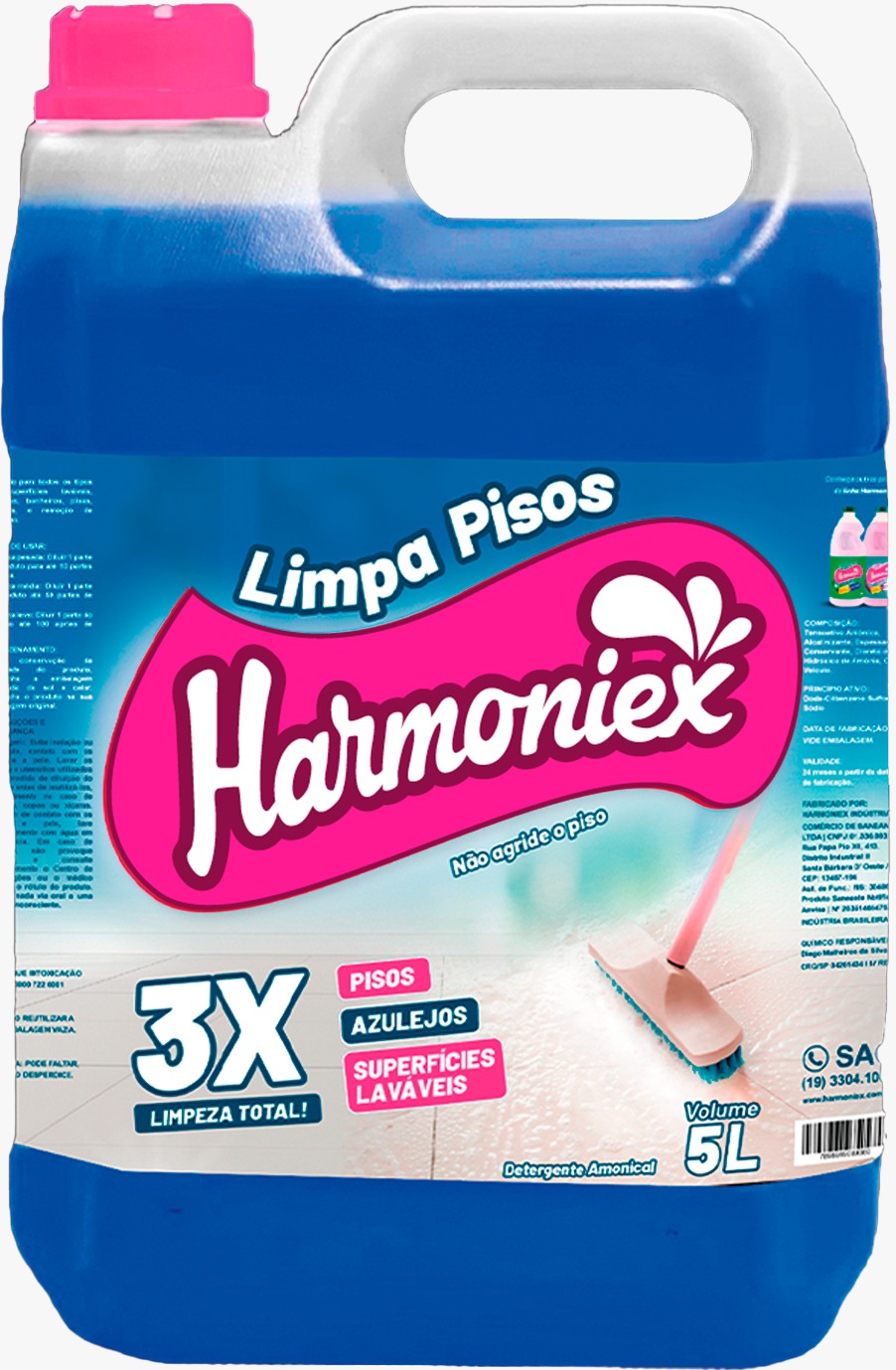 COD 3955 LIMPA PISOS 5L HARMONIEX